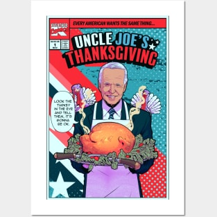 Joe Biden Thanksgiving Posters and Art